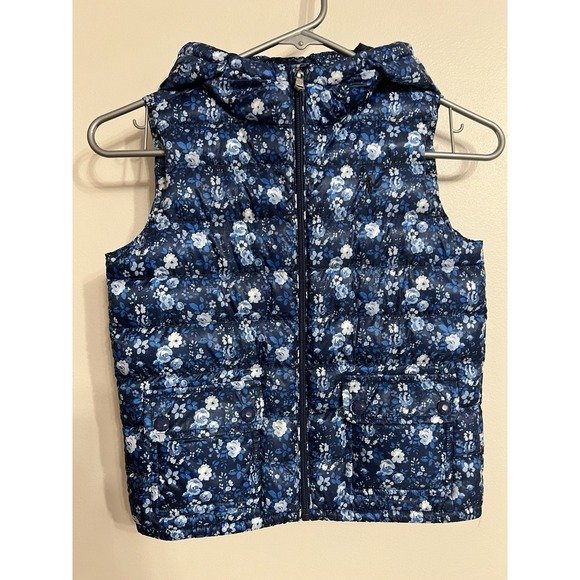 Polo Ralph Lauren Other - Polo Ralph Lauren Girls 6x Hooded Puffer Vest Floral